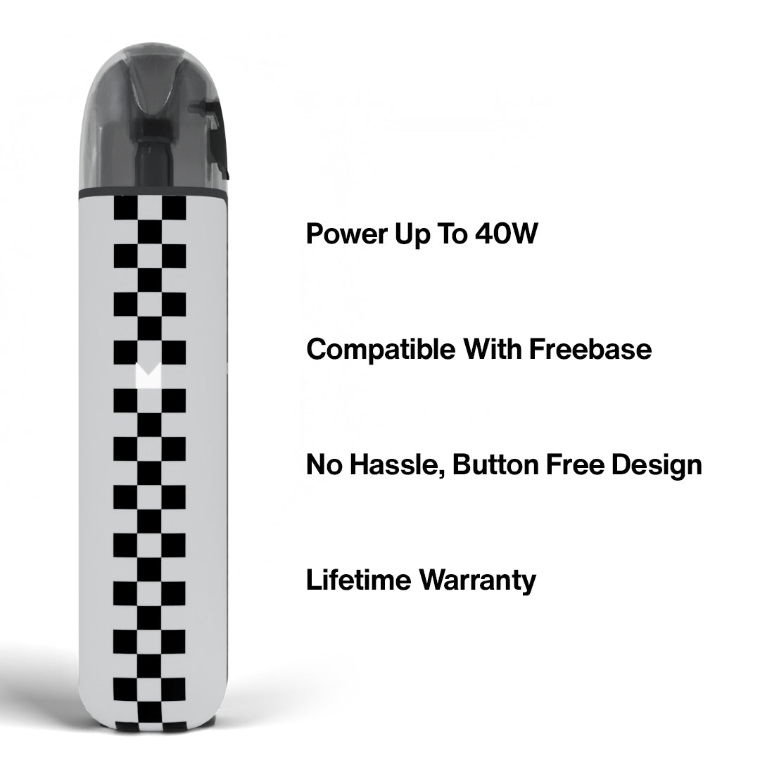 POD MOVI MARK ZERO RACING WHITE BUNDLING LIQUID