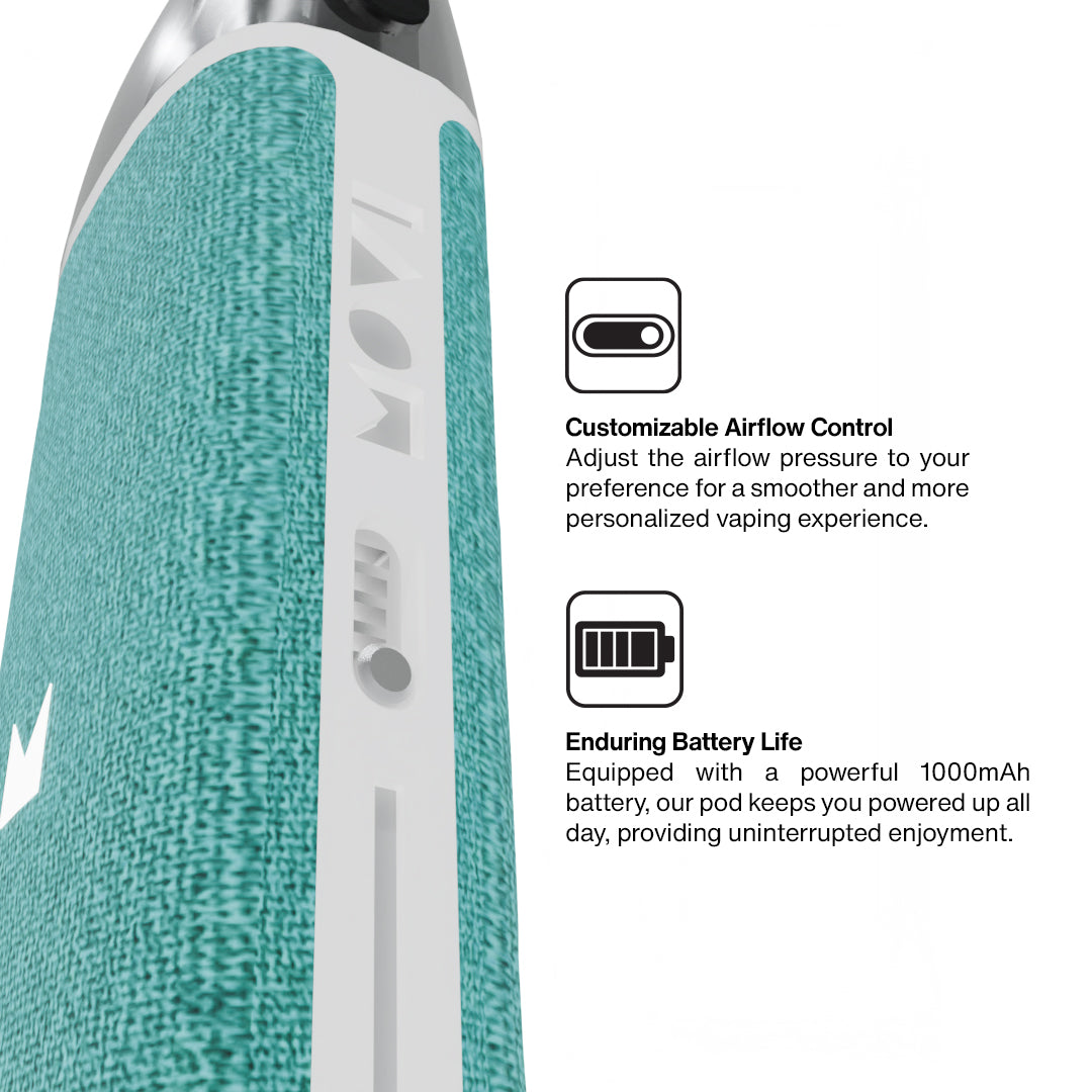 POD MOVI MARK ZERO AQUA GREEN BUNDLING LIQUID