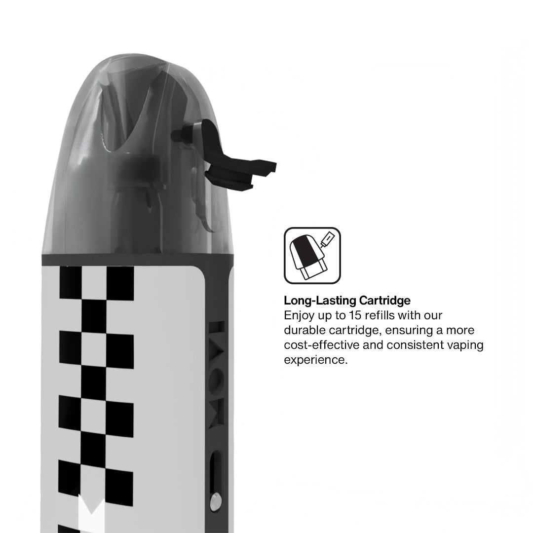 POD MOVI MARK ZERO RACING WHITE BUNDLING LIQUID