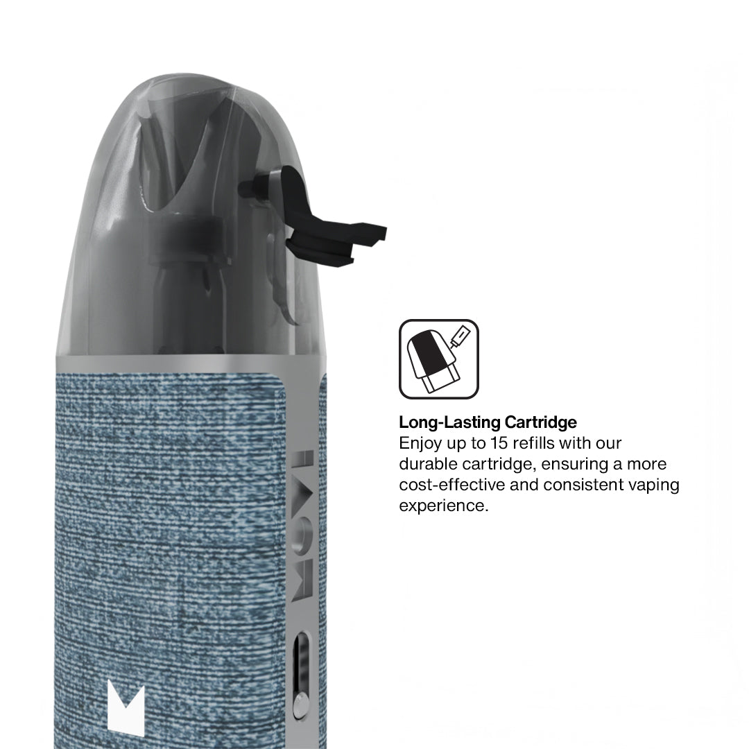 POD MOVI MARK ZERO BLUE DENIM BUNDLING LIQUID