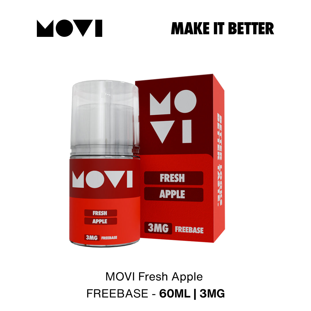 Liquid Movi Freebase 60ml Fresh Apple by Movi