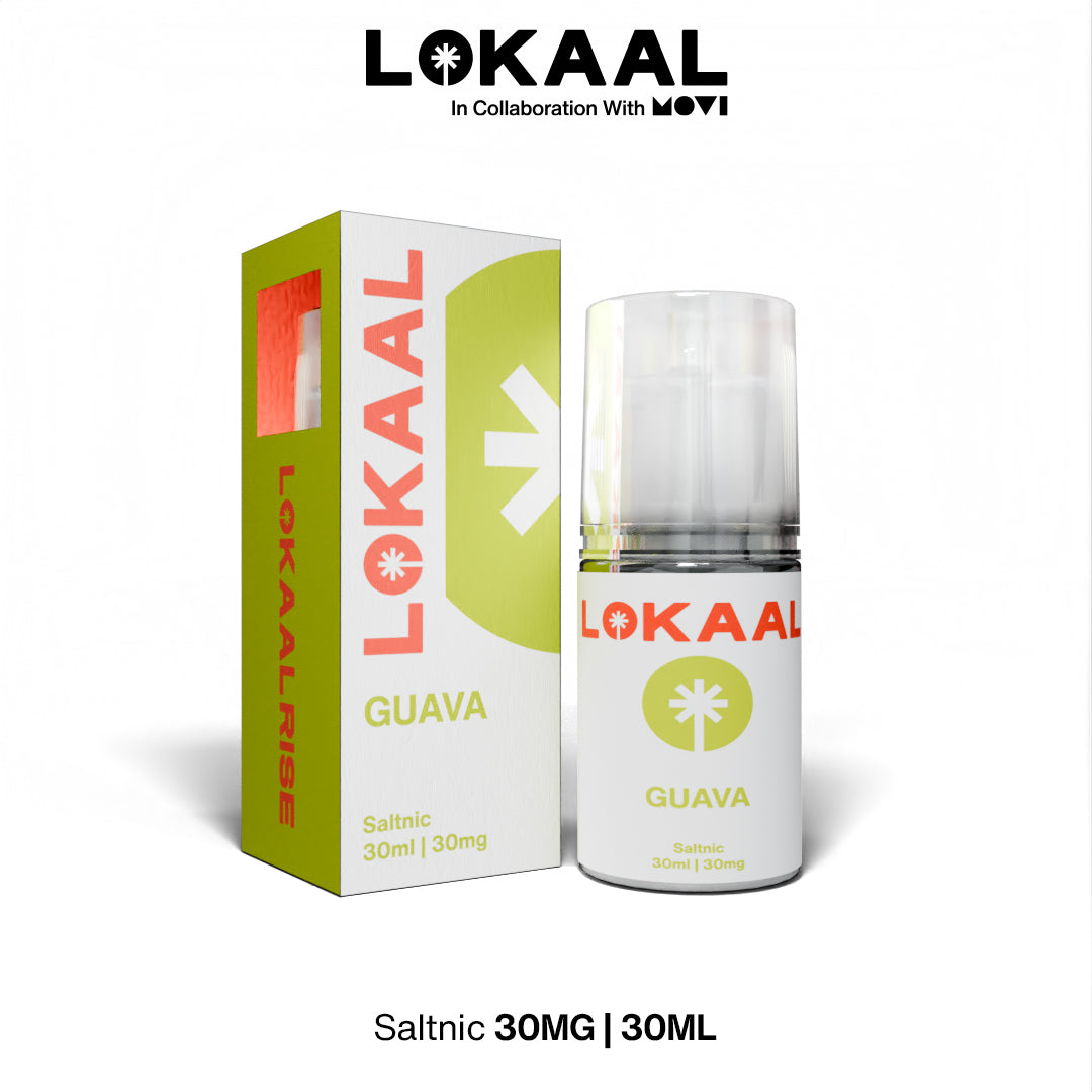 LIQUID LOKAAL SALTNIC GUAVA 30MG 30ML