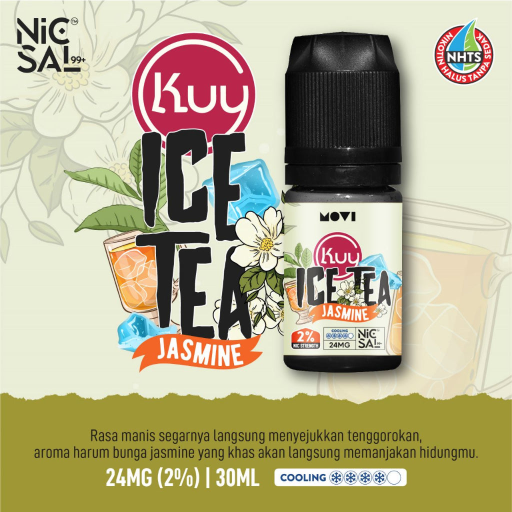 LIQUID MOVI NICSAL99+ KUY DRINK ICE TEA SERIES 24MG 30ML