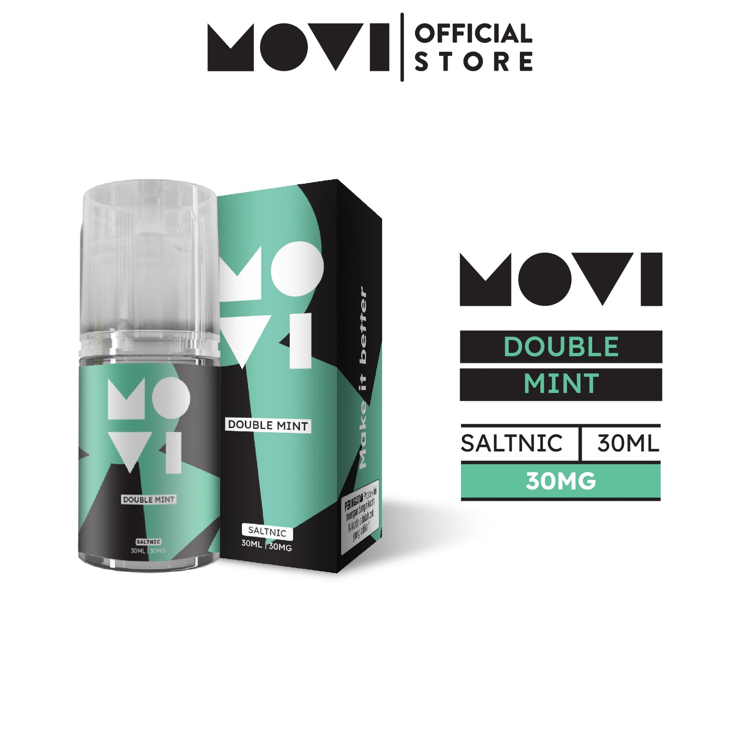 Xtra Ice Series by Movi - Double Mint Liquid Saltnic