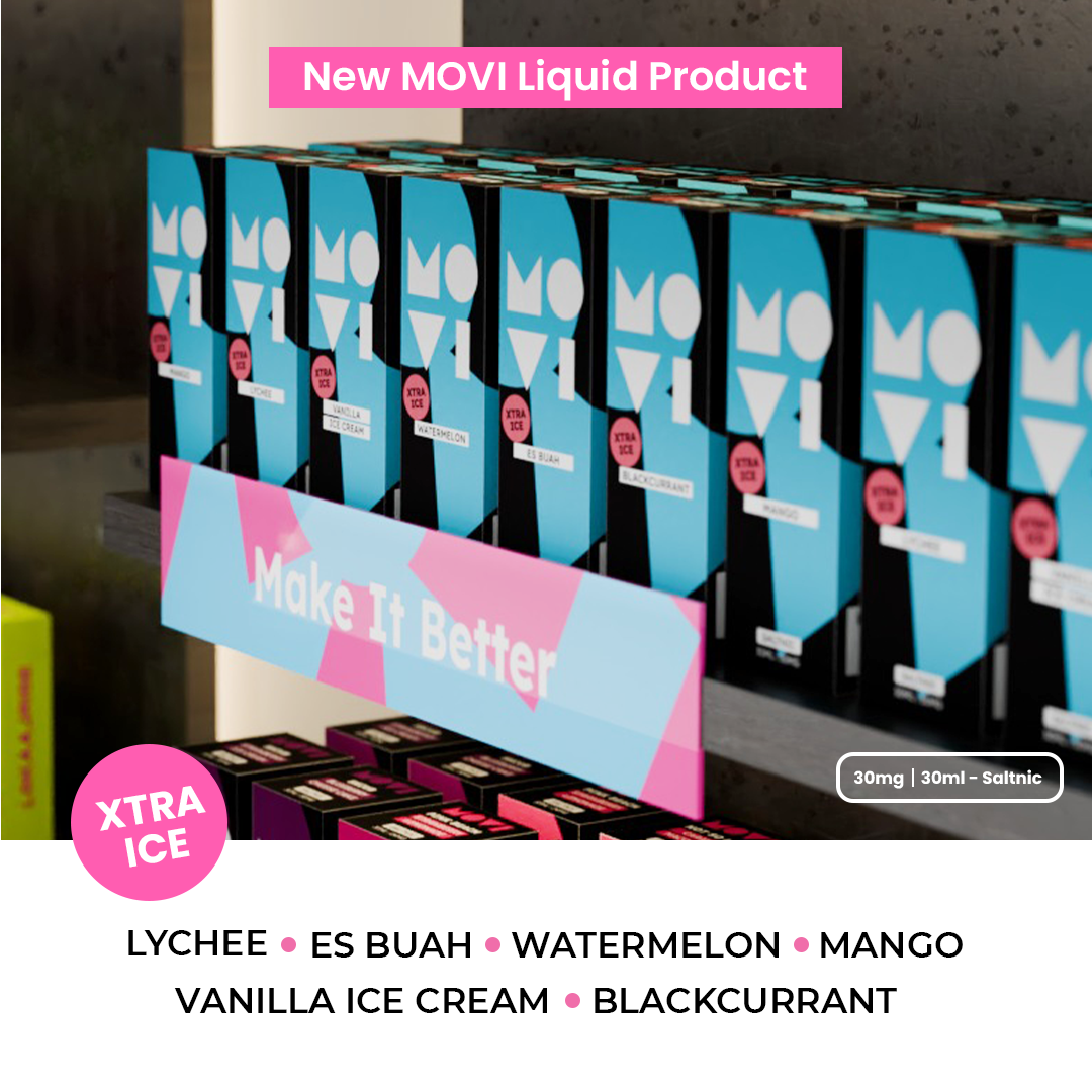 Liquid Movi Vanilla Ice Cream 30mg 30ml Saltnic by Movi