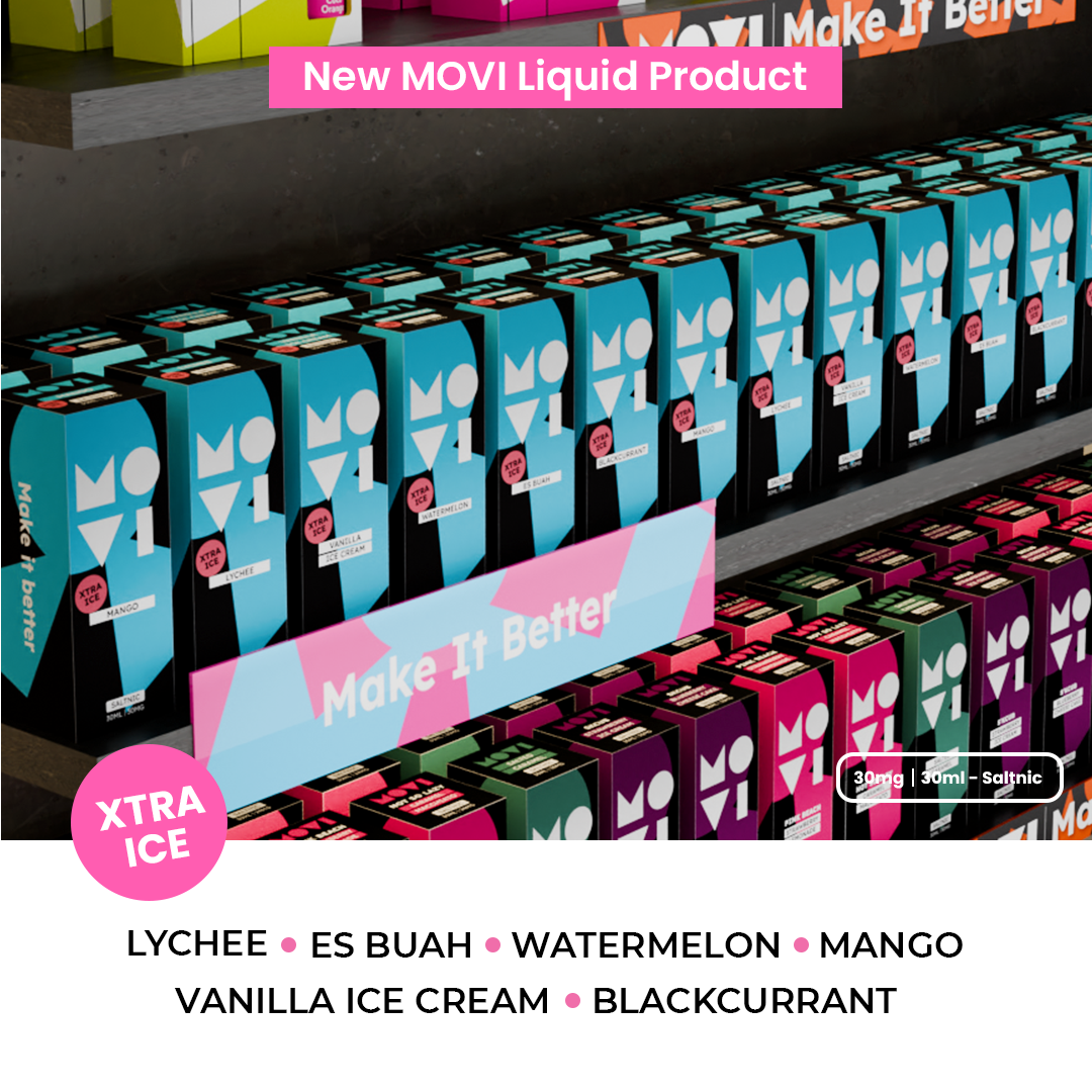 Liquid Movi Vanilla Ice Cream 30mg 30ml Saltnic by Movi