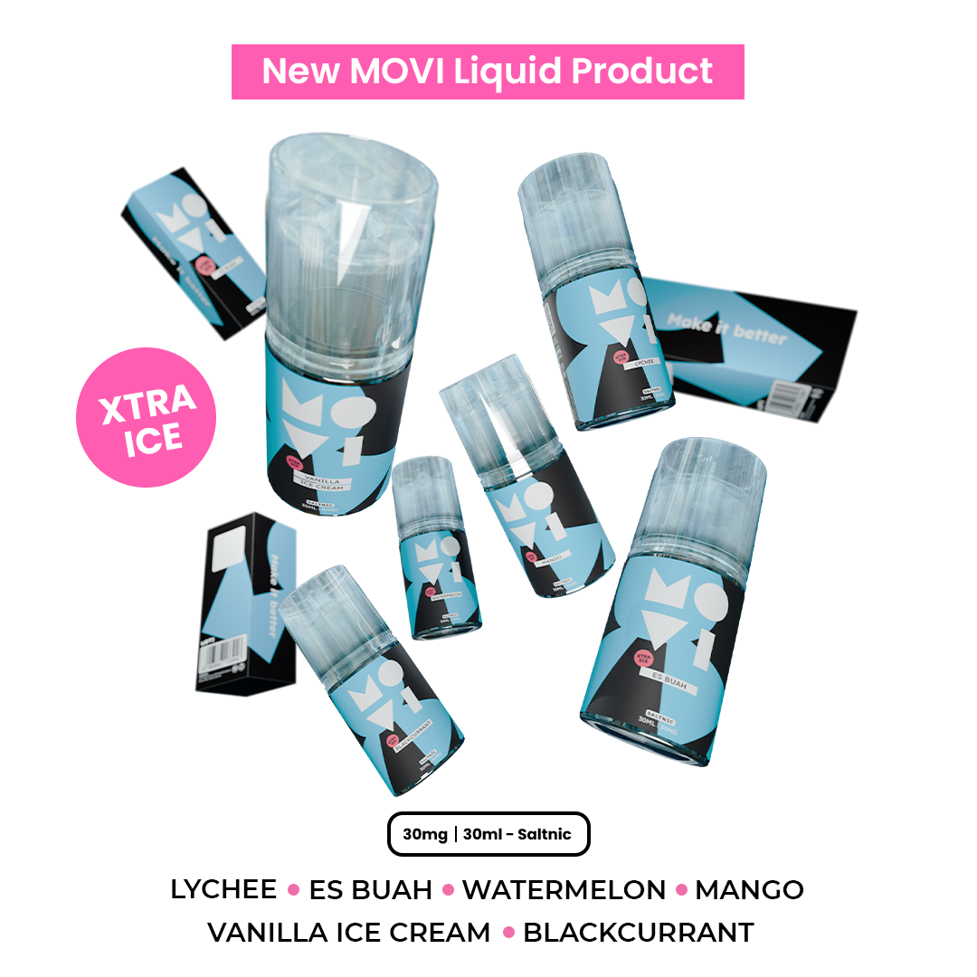 Liquid Movi Vanilla Ice Cream 30mg 30ml Saltnic by Movi