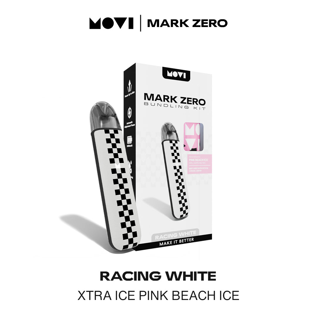 POD MOVI MARK ZERO RACING WHITE BUNDLING LIQUID