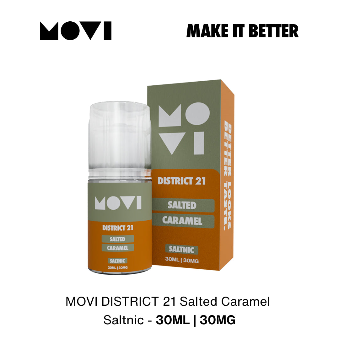 DISTRICT ONE21 X MOVI NICSAL99+ SALT NICOTINE 30ml