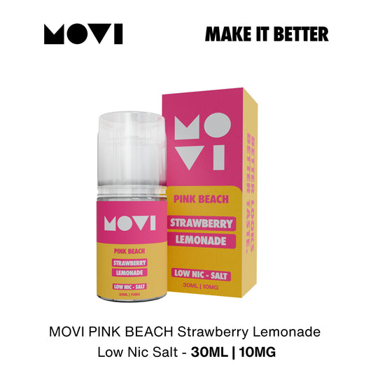 MOVI NICSAL99+ KOMODO BREAKFAST PINK BEACH STRAWBERRY LEMONADE SALTNIC