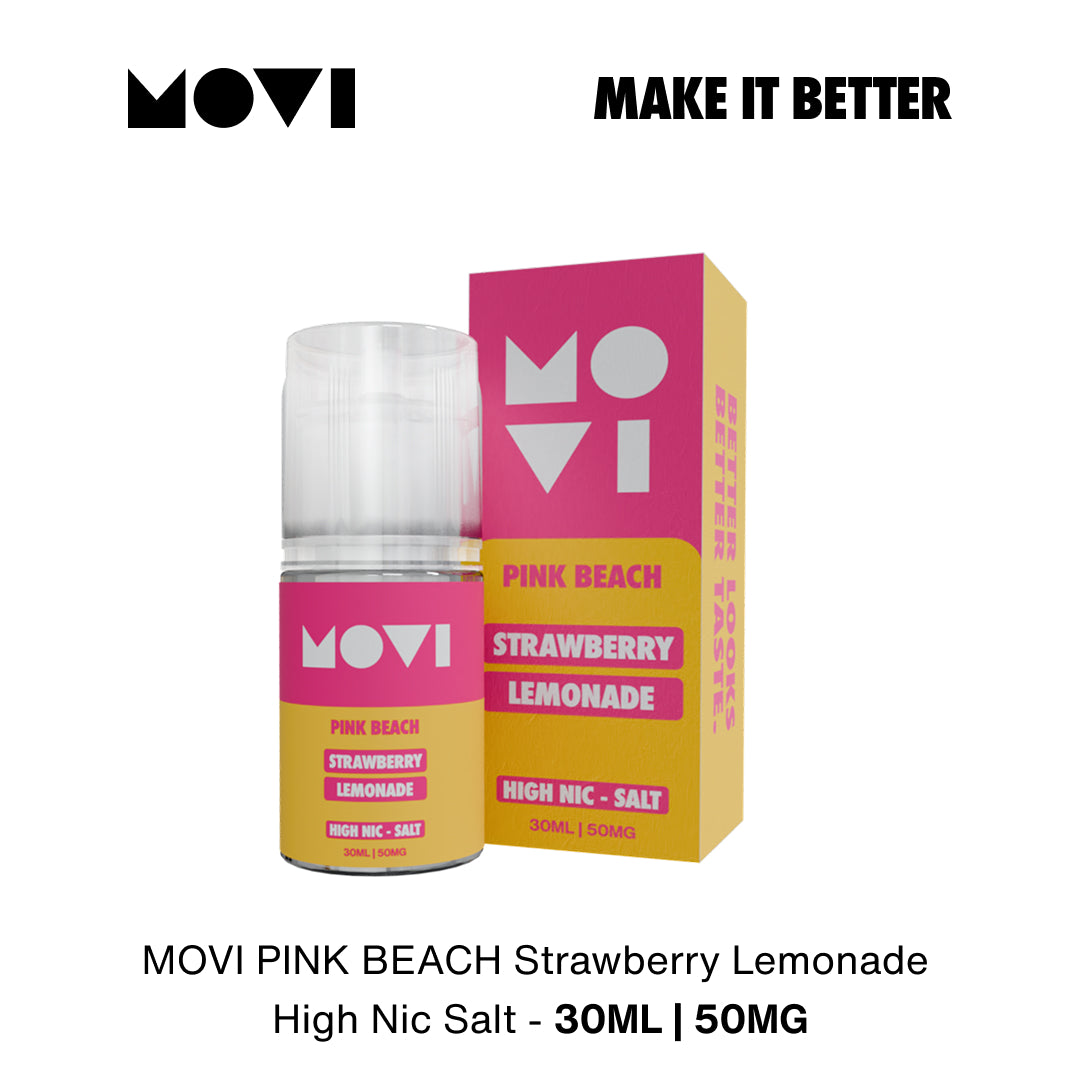 MOVI NICSAL99+ KOMODO BREAKFAST PINK BEACH STRAWBERRY LEMONADE SALTNIC