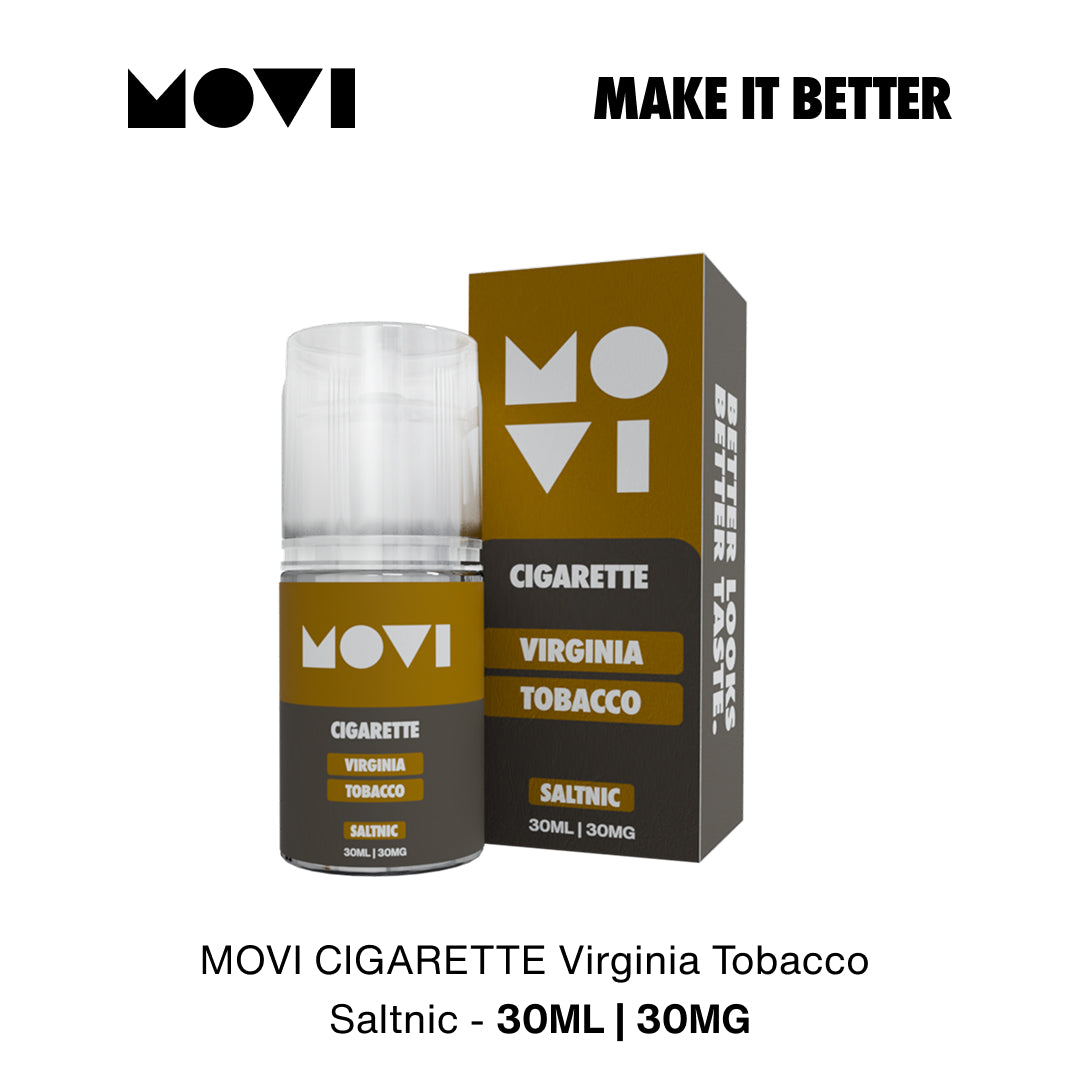 Cigarette Series by Movi - Virginia Tobacco Liquid Saltnic