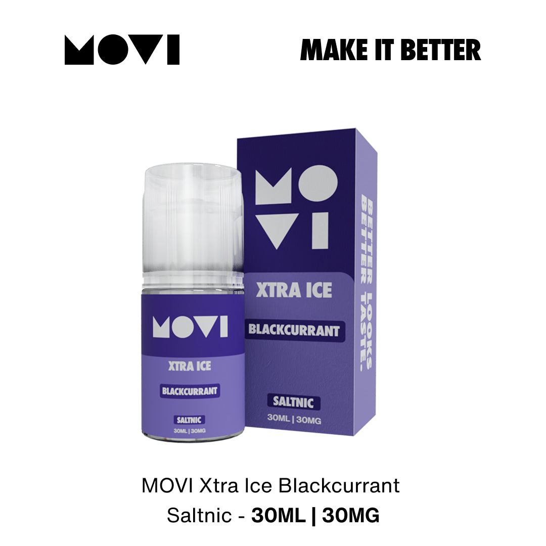 Xtra Ice Series by Movi - Blackcurrant Liquid Saltnic