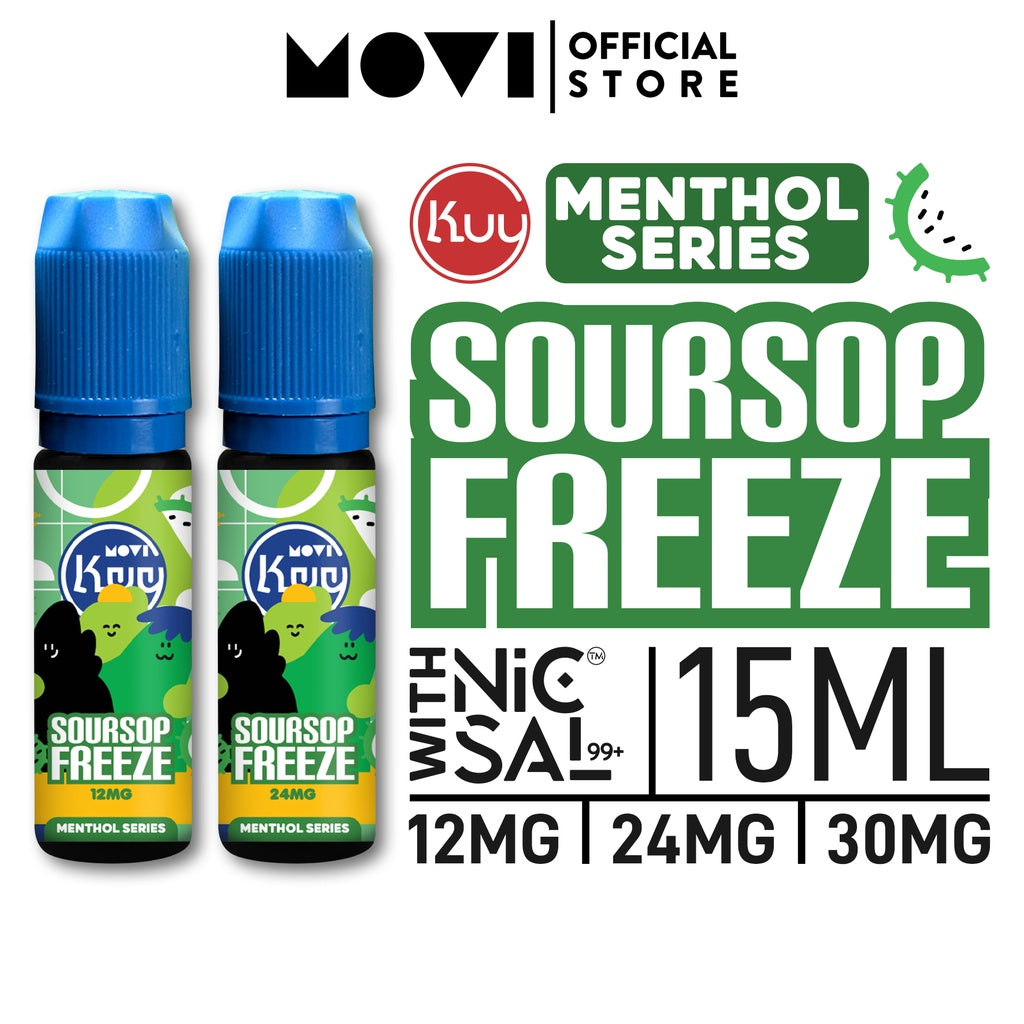 LIQUID MOVI NICSAL 99+ KUY MENTHOL SERIES 15ML BY MOVI