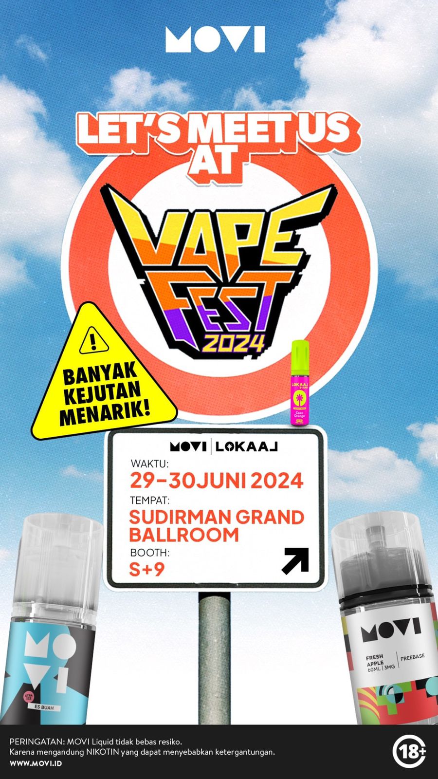 MOVI x LOKAAL Lights Up Vape Fest 2024 with Exciting Activities and Offers!