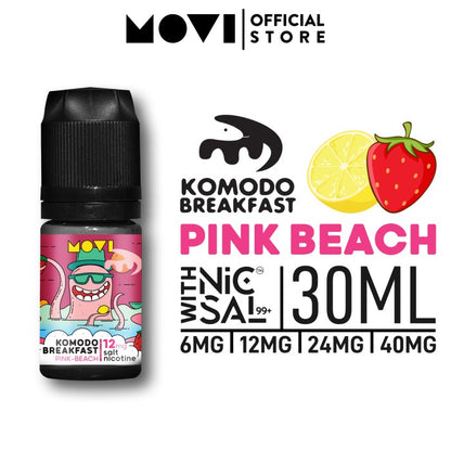 MOVI NICSAL99+ KOMODO BREAKFAST PINK BEACH STRAWBERRY LEMONADE SALTNIC