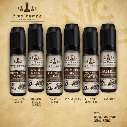 LIQUID US PREMIUM FIVE PAWNS NICSAL 99+ SERIES 15ML