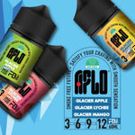 PROMO BUNDLING RANDOM 4 PCS LIQUID FREEBASE AFLO 99+ ICE GLACIER 60ML