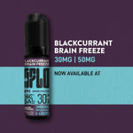 LIQUID AFLO BLACKCURRANT BRAIN FREEZE SALTNIC BY MOVI