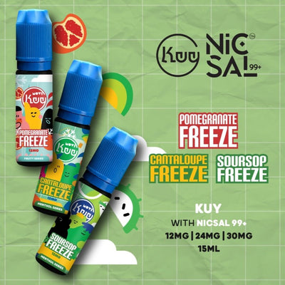 LIQUID MOVI NICSAL 99+ KUY MENTHOL SERIES 15ML BY MOVI - Second Image