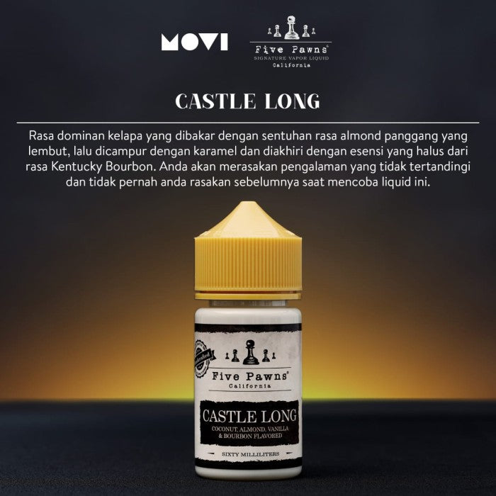 FIVE PAWNS CASTLE LONG LIQUID VAPOR VAPE