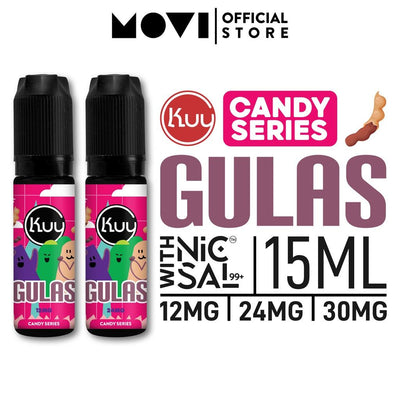LIQUID MOVI NICSAL99+ KUY CANDY SERIES - GULAS 15ML