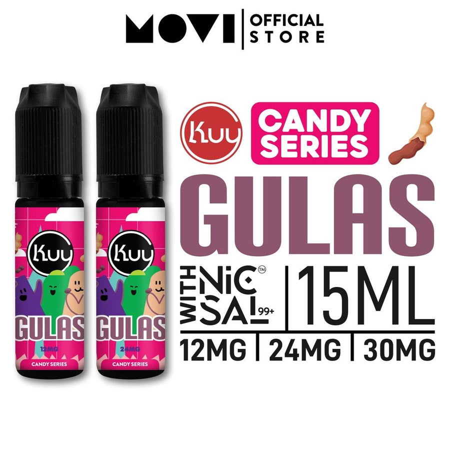 LIQUID MOVI NICSAL99+ KUY CANDY SERIES - GULAS 15ML