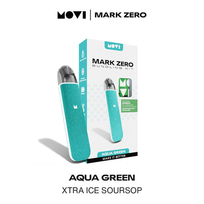 POD MOVI MARK ZERO AQUA GREEN BUNDLING LIQUID