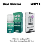 BUNDLING LIQUID MOVI SALTNIC DOUBLEMINT 30ML + CT MARK ZERO 0,8 1 PACK