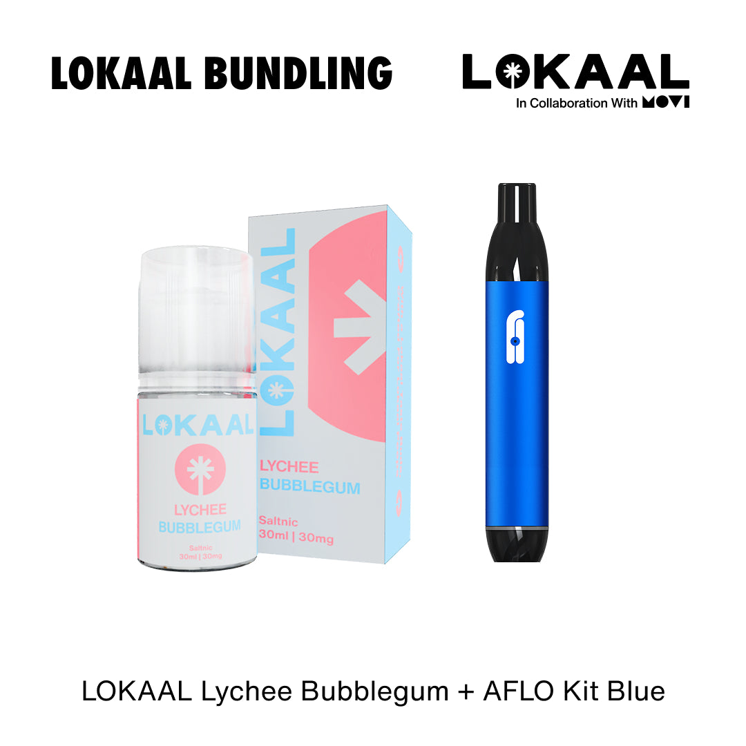 BUNDLING POD AFLO KIT + LOKAAL SALTNIC 30ml 30mg