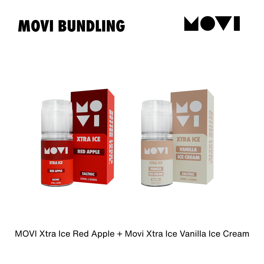 Bundling Xtra ice Red Apple x Vanilla Ice Cream