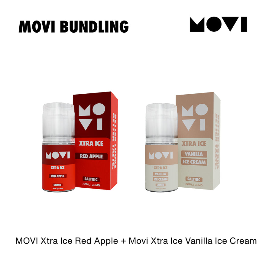 Bundling Xtra ice Red Apple x Vanilla Ice Cream