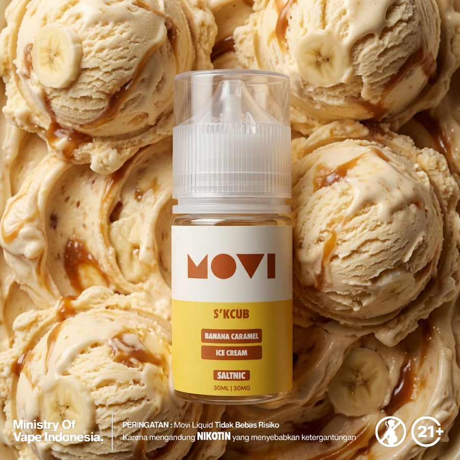 Skcub Series - Banana Caramel Ice Cream