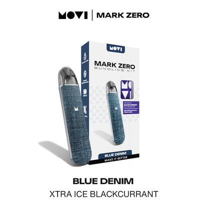 POD MOVI MARK ZERO BLUE DENIM BUNDLING LIQUID