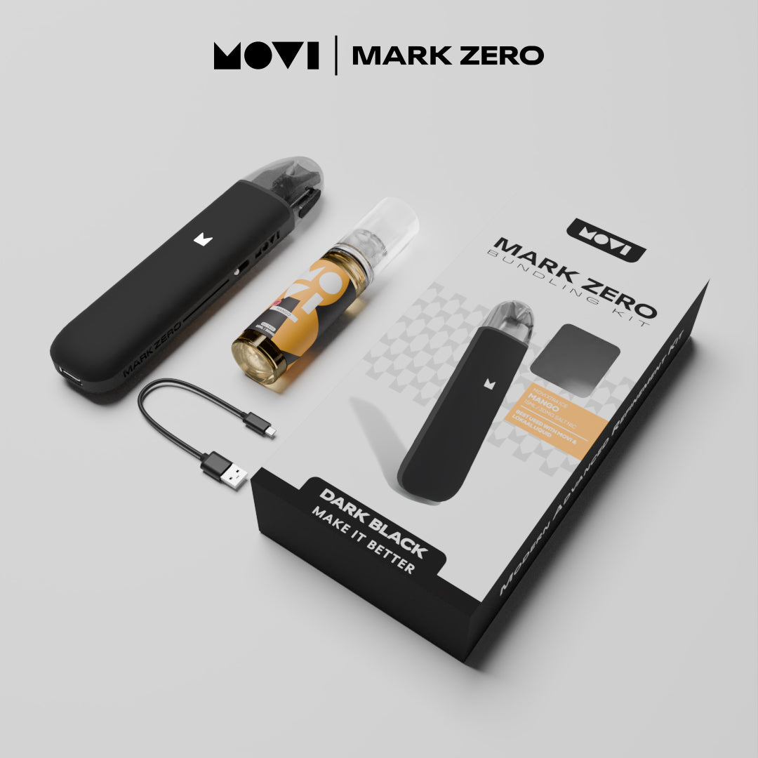 POD MOVI MARK ZERO DARK BLACK + XTRA ICE MANGO 15ML