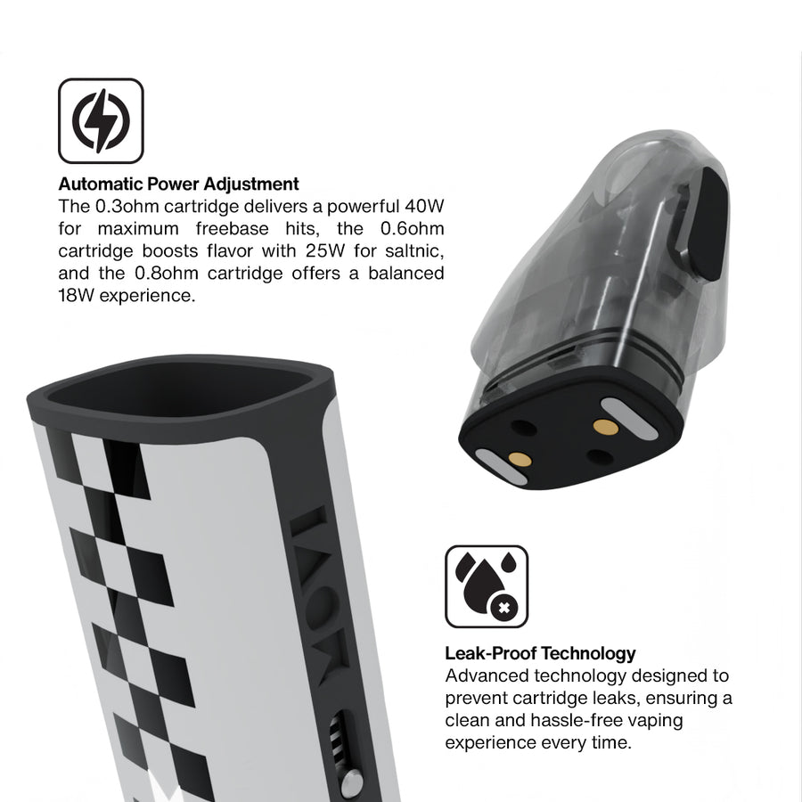 POD MOVI MARK ZERO RACING WHITE BUNDLING LIQUID