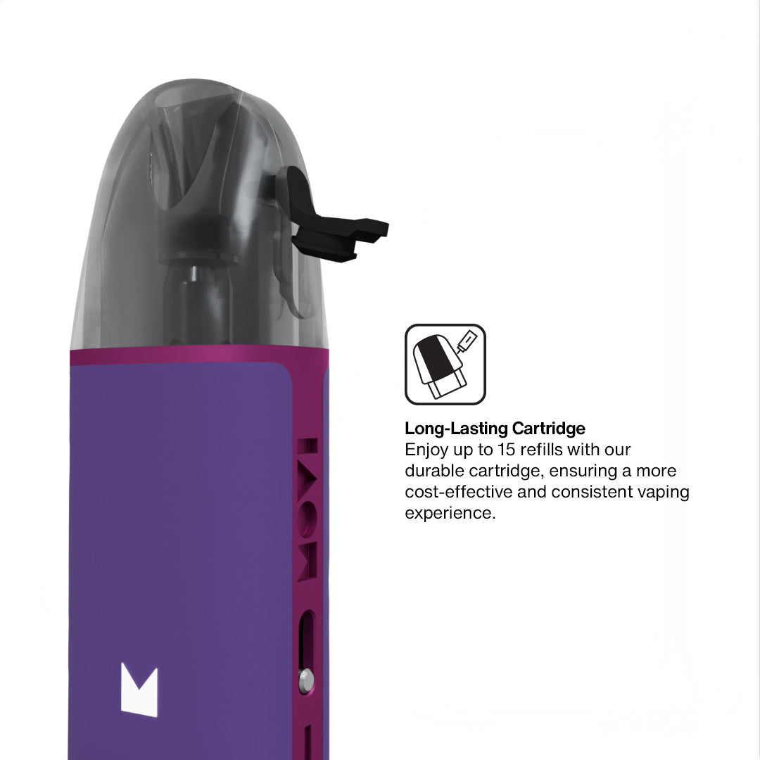 POD MOVI MARK ZERO ELECTRIC VIOLET + XTRA ICE MANGO 15ML