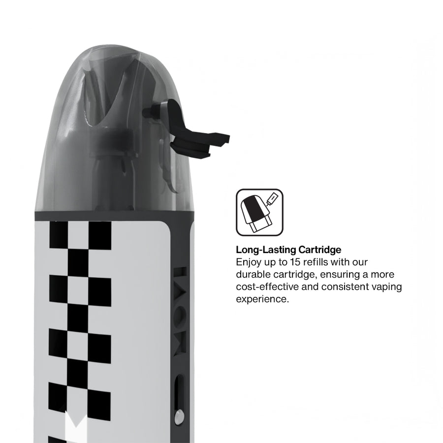 POD MOVI MARK ZERO RACING WHITE BUNDLING LIQUID