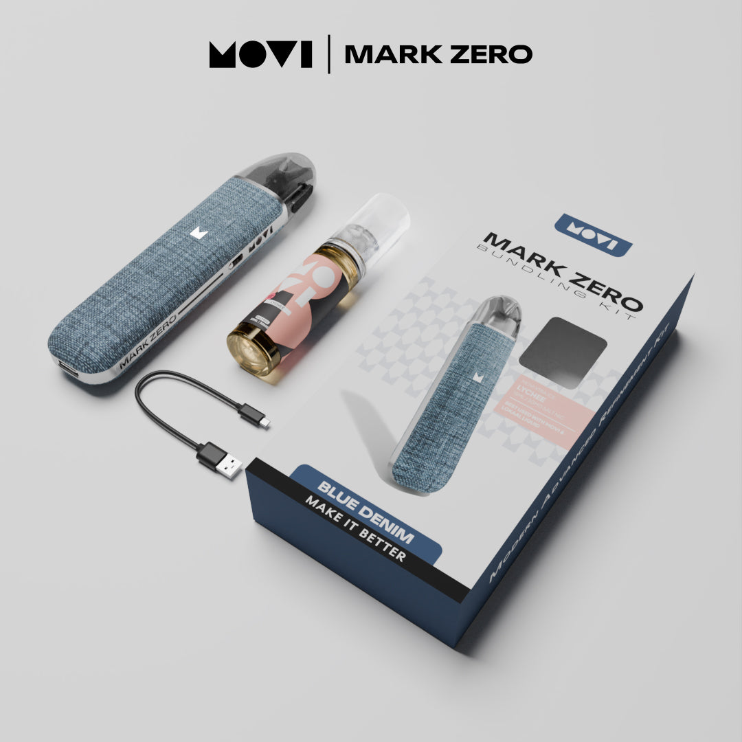 (PO) POD MOVI MARK ZERO BLUE DENIM - XTRA ICE LYCHEE 15ML