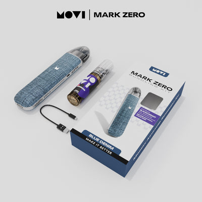 POD MOVI MARK ZERO BLUE DENIM BUNDLING LIQUID - Second Image