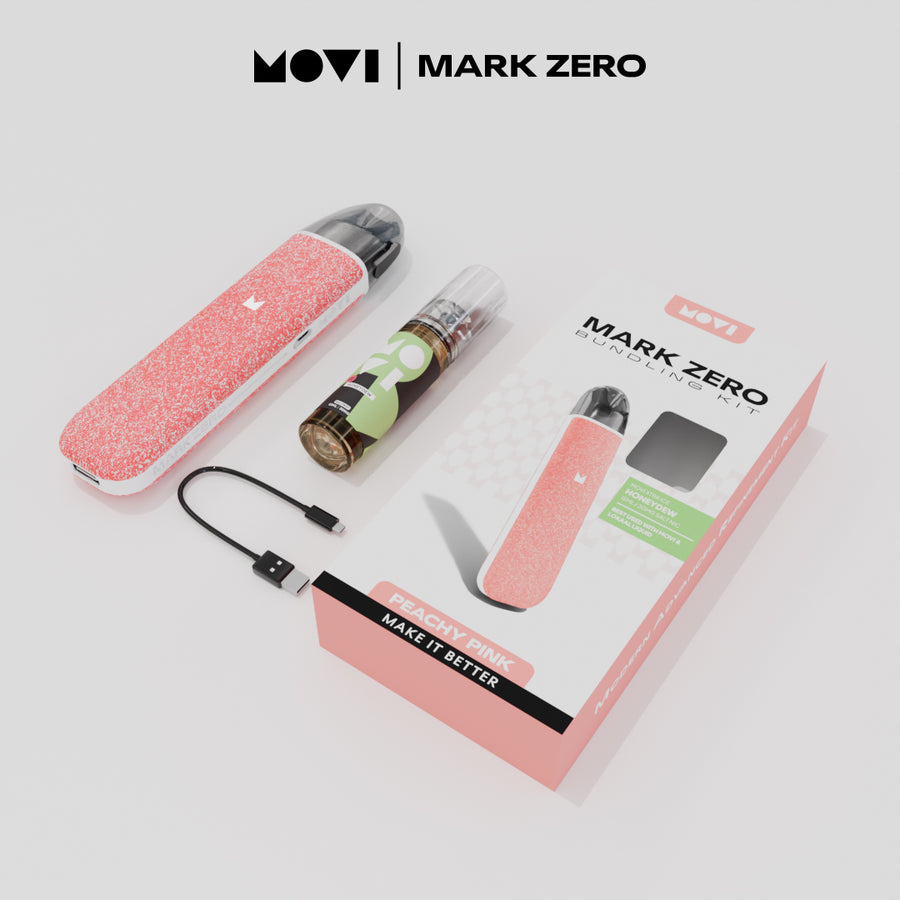 POD MOVI MARK ZERO PEACHY PINK BUNDLING LIQUID
