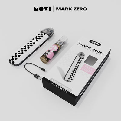 POD MOVI MARK ZERO RACING WHITE BUNDLING LIQUID - Second Image