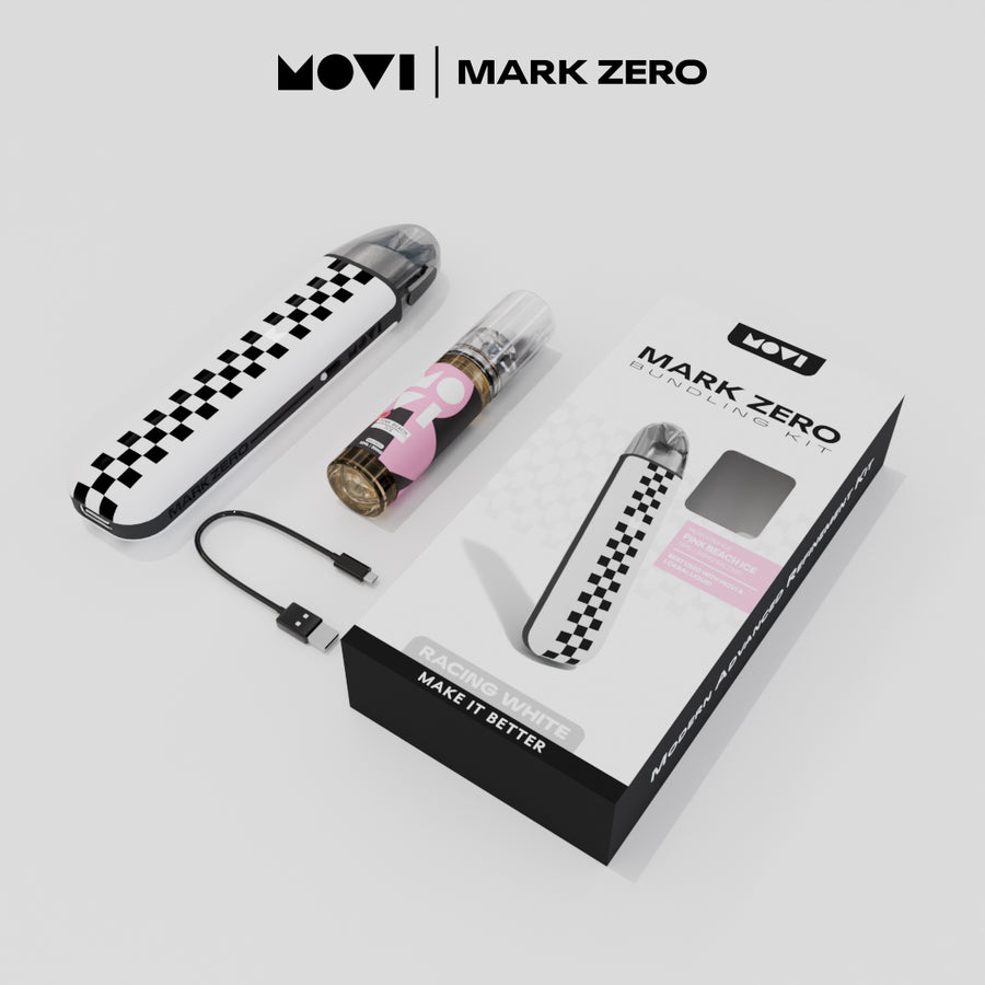 POD MOVI MARK ZERO RACING WHITE BUNDLING LIQUID