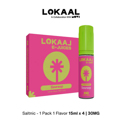 Liquid Lokaal Saltnic Soursop 15ML