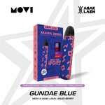 POD MARK ZERO KIT X AGAK LAEN GUNDAE BLUE + LIQUID MOVI AGAK BERRY 30MG 15ML