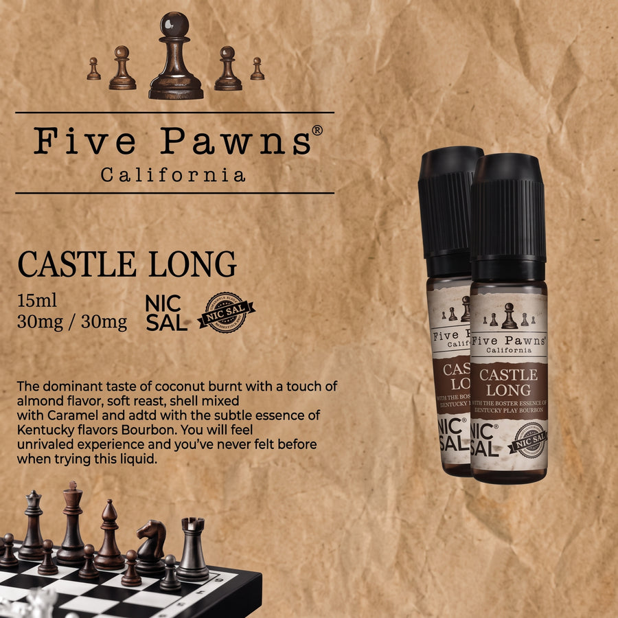 PROMO FIVE PAWNS CASTLE LONG