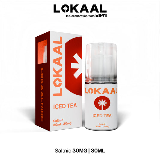 (PRE ORDER) LIQUID LOKAAL SALTNIC ICED TEA 30MG 30ML