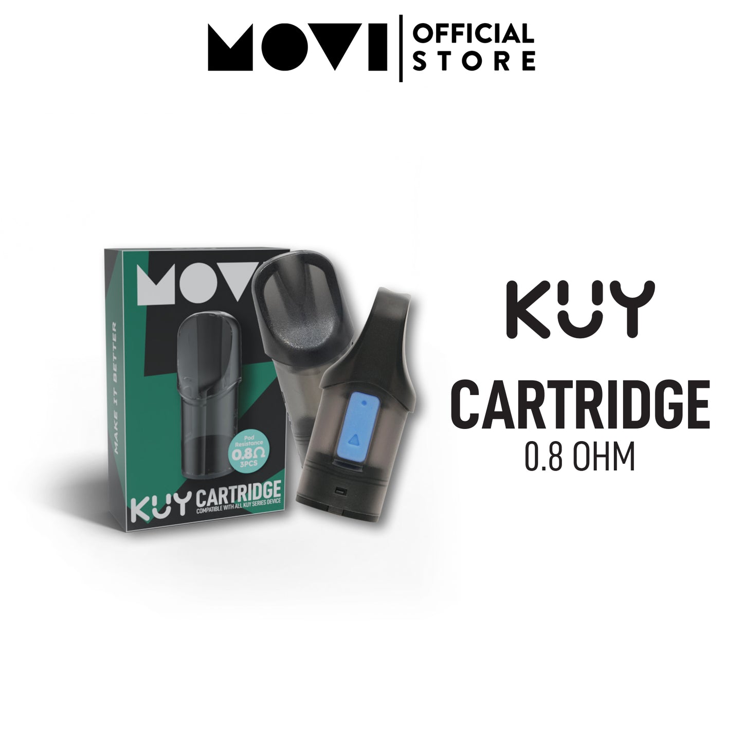 Cartridge Kuy 0,8 by Movi