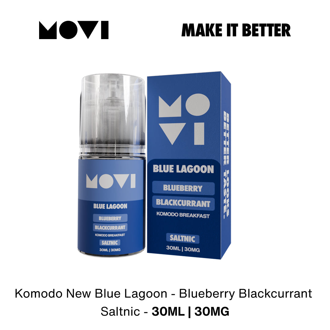 Liquid Komodo Series by Movi - Blueberry Blackcurrant