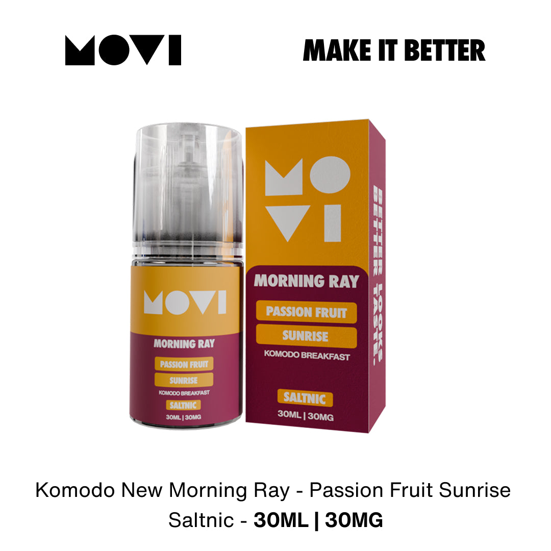 Liquid Komodo Series by Movi - Passion Fruit Sunrise